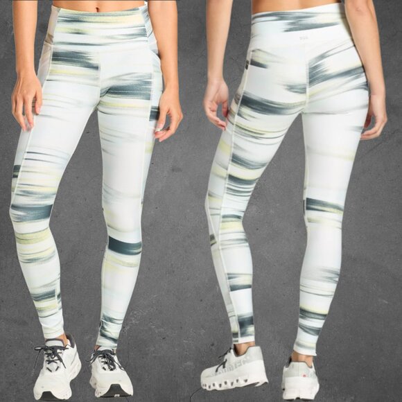 DSG Cold Weather Compression Leggings Wide Waistband Pocket Gym Workout Wear - S - Picture 2 of 10